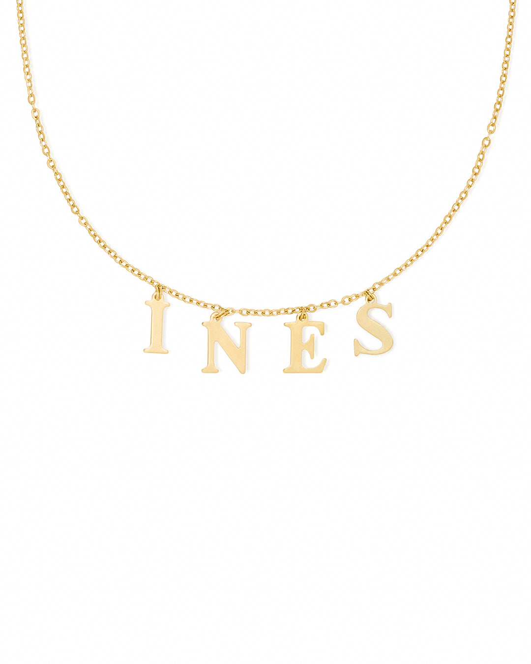 Collier Prénom Personnalisé Or