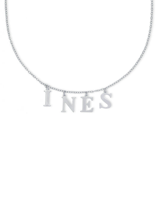 Collier Prénom Personnalisé Argent