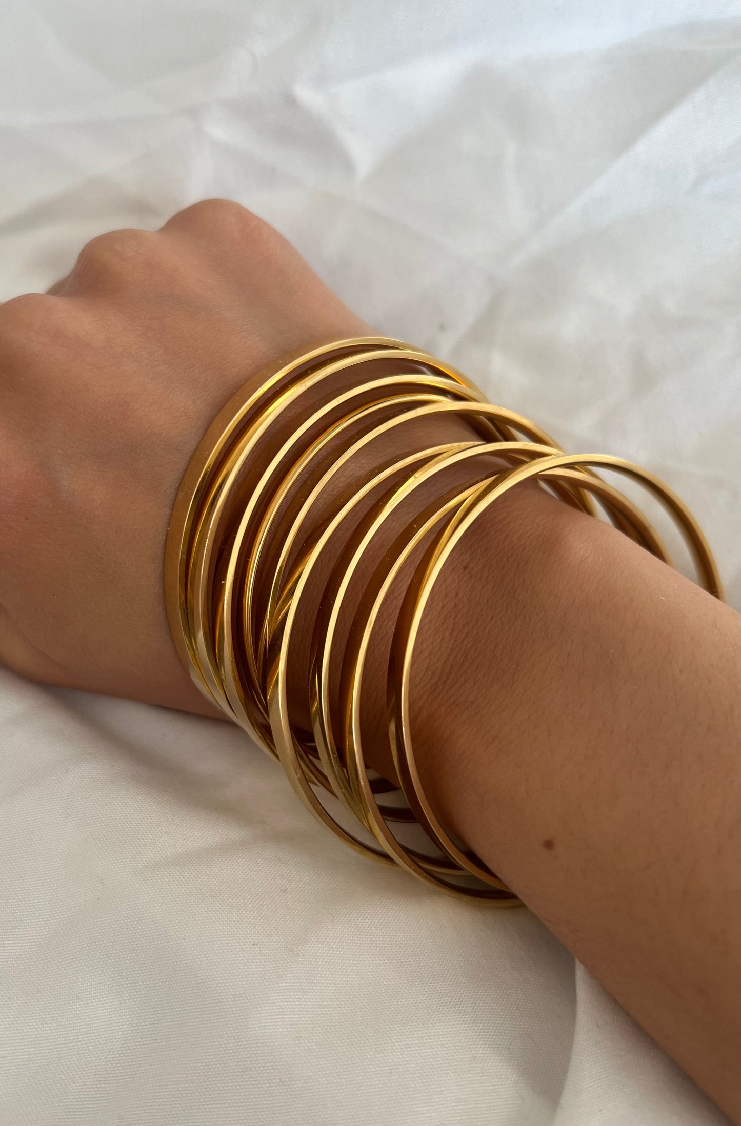 Bracelets Or - Lot de 3 (inoxydable)