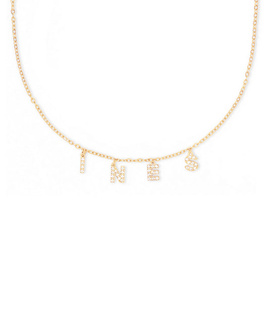 Collier Prénom Diamant